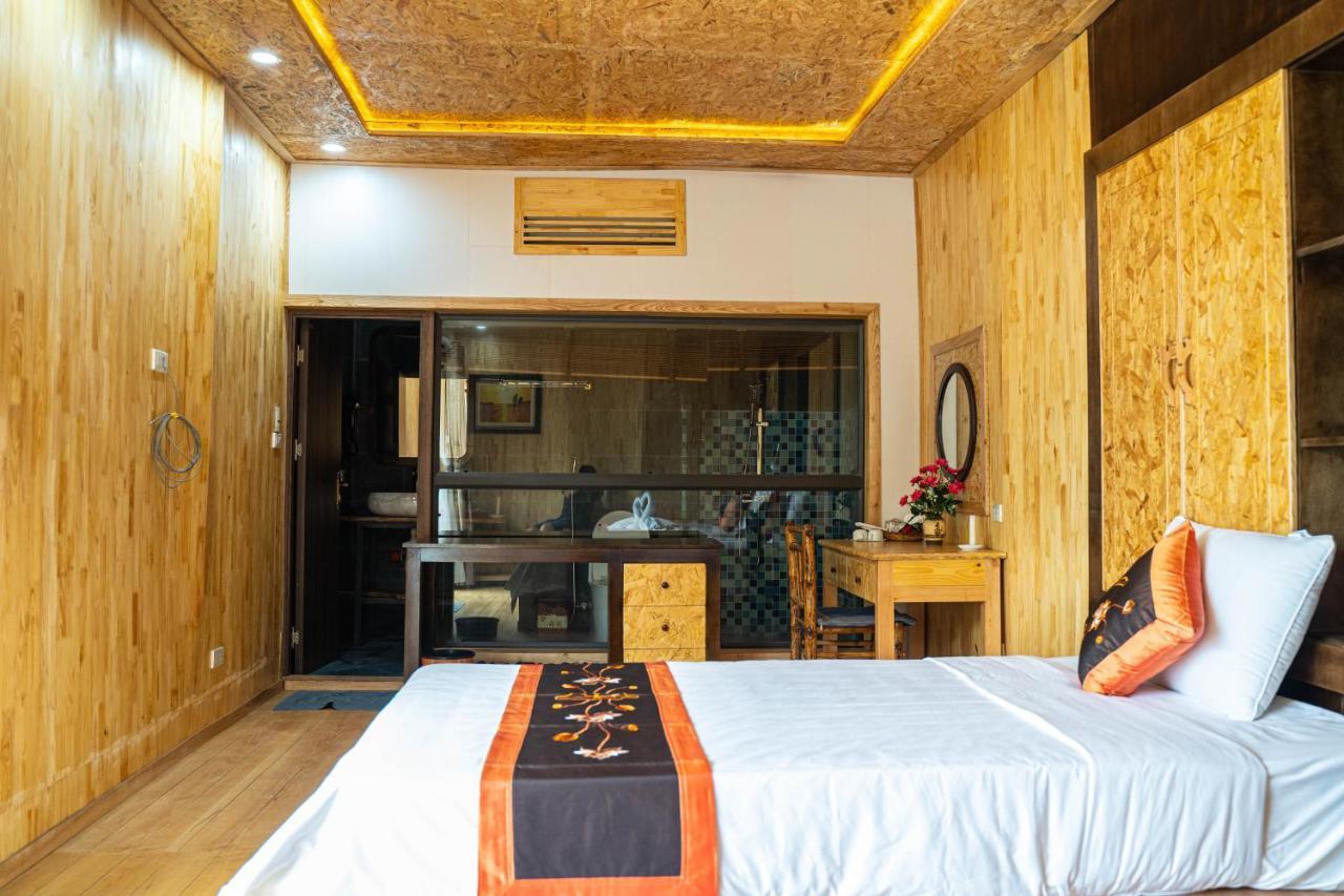 Camellia Eco Home &Tra My Restaurant Нин Бин Екстериор снимка